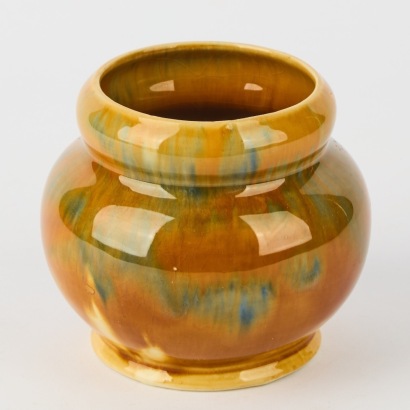 A Crown Lynn Trickle Glaze Vase