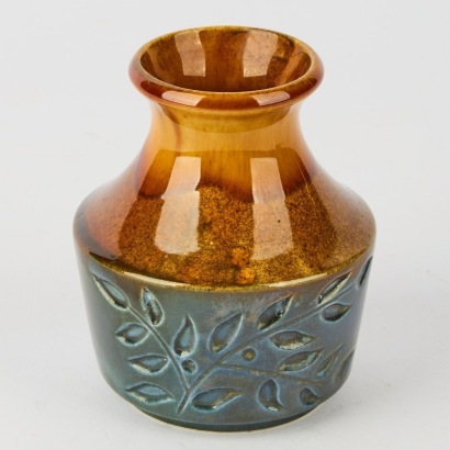 A Crown Lynn Greenstone Vase