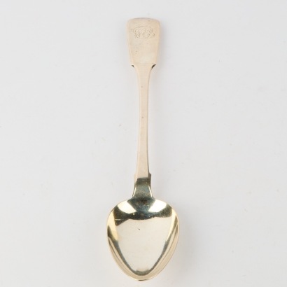 A Sterling Silver Serving Spoon
