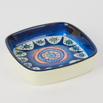 A Royal Copenhagen Fajance Hand Painted Dish