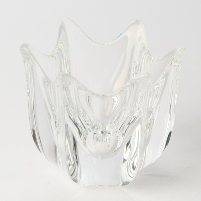 A Orrefors Crystal Votive Holder, Sweden