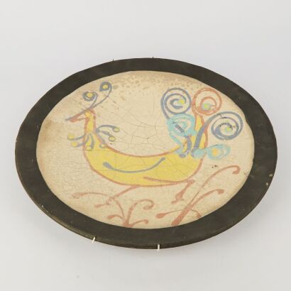 A Studio Pottery Wall Charger