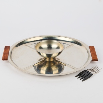 A Vintage Starlon Tray and Forks