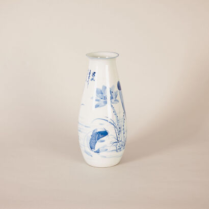 A Chinese Blue and White Vase