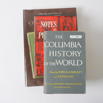 A Mixed Collection of Books &mdash; World History, Prints, New Zealand Biography and Miscellany