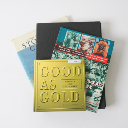 A Collection of Books on New Zealand Life, Identity and Landscape