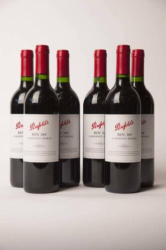 (6) 2000 Penfolds Bin 389 Cabernet Sauvignon/Shiraz, South Australia