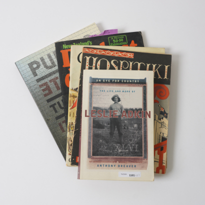 A Collection of Books on New Zealand History and Photography