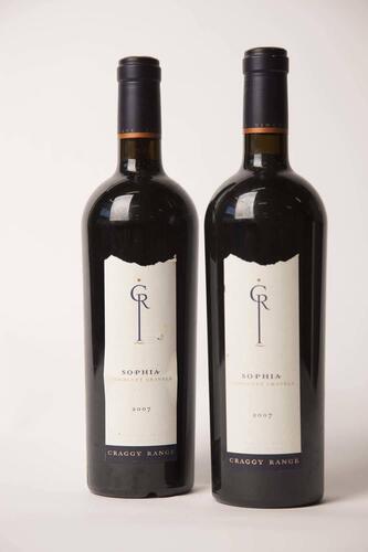 (2) 2007 Craggy Range Sophia Merlot/Franc/Cabernet Sauvignon, Hawkes Bay