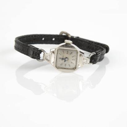 A Ladies' Small Swiss 'Kingston' Wristwatch
