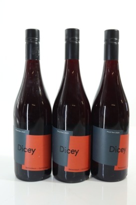 (3) 2020 Dicey Pinot Noir, Bannockburn