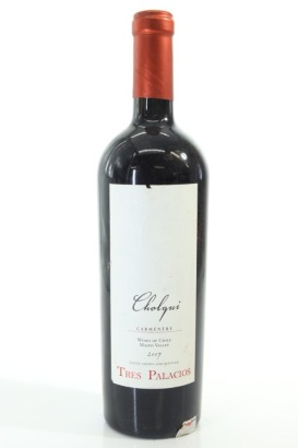 (1) 2007 Tres Palacios Cholqui Carmenere, Maipo Valley