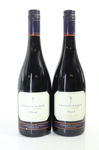 (2) 2019 Craggy Range Syrah, Gimblett Gravels