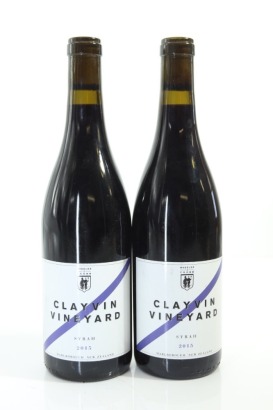 (2) 2015 Wheeler & Fromm Clayvin Vineyard Syrah, Marlborough