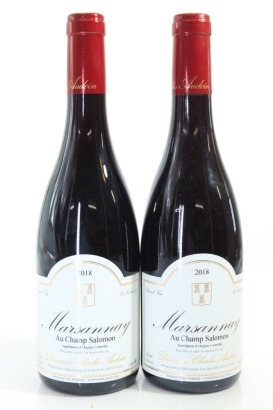 (2) 2018 Domaine Charles Audoin Marsannay Au Champ Salomon Rouge, Cote de Nuits