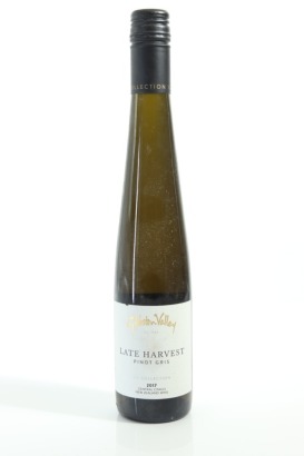 (1) 2017 Gibbston Valley Late Harvest Pinot Gris, Central Otago, 375ml