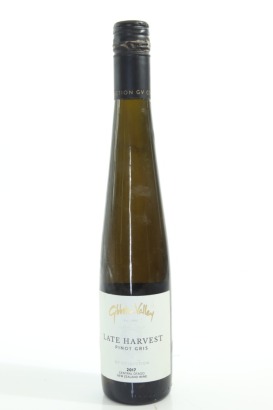 (1) 2017 Gibbston Valley Late Harvest Pinot Gris, Central Otago, 375ml