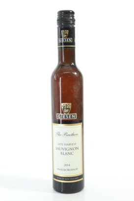 (1) 2014 Giesen The Brothers Late Harvest Sauvignon Blanc, Marlborough, 375ml [JR17.5]