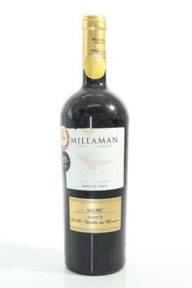 (1) 2017 Millaman Limited Reserve Barrel Aged Malbec, Curico Valley