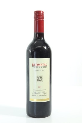 (1) 2019 Redmetal Vineyards Basket Press Merlot - Cabernet Franc, Bridge Pa Triangle