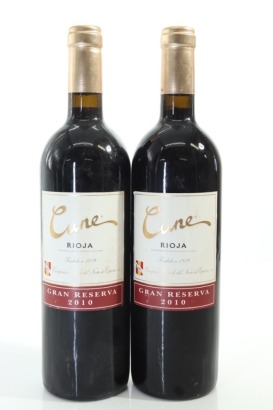 (2) 2010 CVNE 'Cune' Gran Reserva, Rioja DOCa
