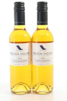 (2) 2016 Beach House Noble Chardonnay, Hawke's Bay, 375ml