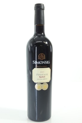 (1) 2009 Simonsig Redhill Pinotage, Stellenbosch