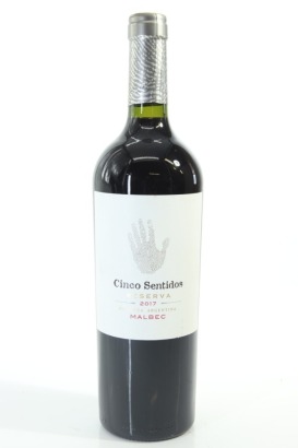 (1) 2017 Cinco Sentidos Reserva Malbec, Mendoza