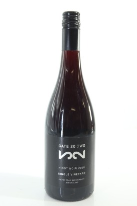 (1) 2016 Gate 20 Two Pinot Noir Felton Road Single Vineyard, Bannockburn