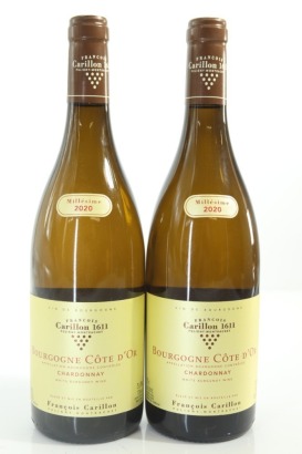 (2) 2020 Francois Carillon Bourgogne Cote d'Or Chardonnay, Burgundy