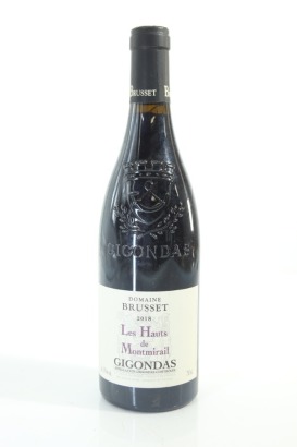 (1) 2018 Domaine Brusset Gigondas Les Hauts de Montmirail, Rhone [JR16]