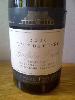 (2) 2006 Bouchard Finlayson Tete de Cuvee Pinot Noir, Walker Bay South Africa&nbsp;