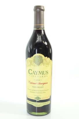 (1) 2015 Caymus Vineyards Cabernet Sauvignon, Napa Valley