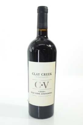 (1) 2020 Clay Creek Vineyards Old Vine Zinfandel, Lodi