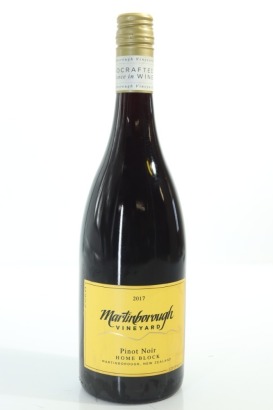 (1) 2017 Martinborough Vineyard Home Block Pinot Noir, Martinborough