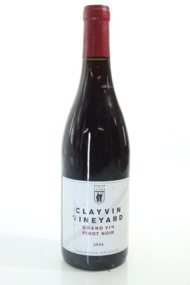 (1) 2016 Wheeler & Fromm Clayvin Vineyard Grand Vin Pinot Noir, Marlborough