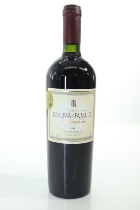 (1) 2006 Santa Carolina Reserva de Familia Carmenere, Rapel Valley