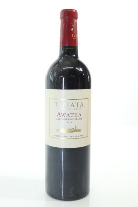 (1) 2018 Te Mata Estate 'Awatea' Cabernets - Merlot, Hawke's Bay [JR17]