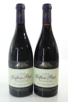(2) 2009 Bouchard Finlayson Galpin Peak Pinot Noir, Walker Bay