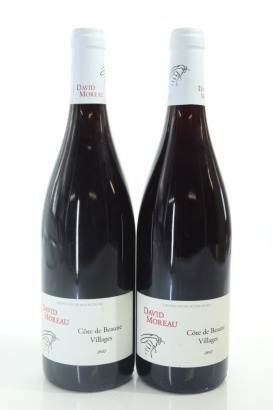 (2) 2017 David Moreau Cote de Beaune-Villages, Burgundy
