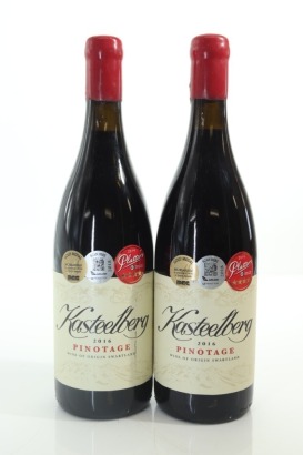 (2) 2016 Riebeek Valley Wine Co. Kasteelberg Pinotage, Swartland