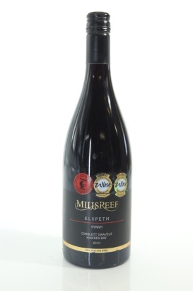 (1) 2010 Mills Reef Elspeth Syrah, Gimblett Gravels