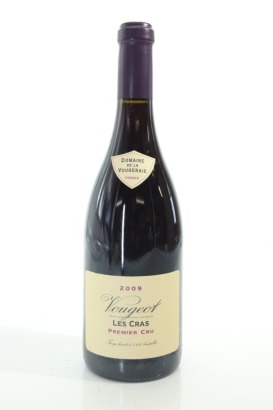 (1) 2009 Domaine de la Vougeraie Les Cras, Vougeot Premier Cru