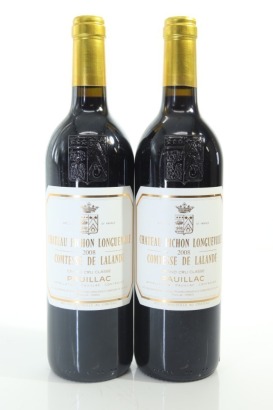 (2) 2008 Chateau Pichon Longueville Comtesse de Lalande, Pauillac [JR17]