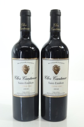 (2) 2010 Clos Cantenac, Saint-Emilion Grand Cru