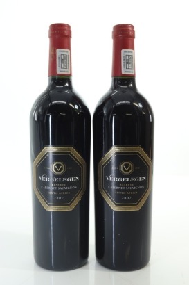 (2) 2007 Vergelegen Reserve Cabernet Sauvignon, Stellenbosch