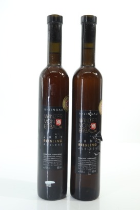 (2) 2002 Winzer von Erbach Erbacher Honigberg Riesling Auslese, Rheingau, 500ml