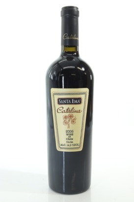 (1) 2006 Santa Ema Catalina Cabernet Sauvignon - Carmenere - Cabernet Franc, Cachapoal Valley