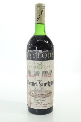(1) 1976 Taylors 'Chateau Clare' Cabernet Sauvignon, Clare Valley (UMS) (TL)