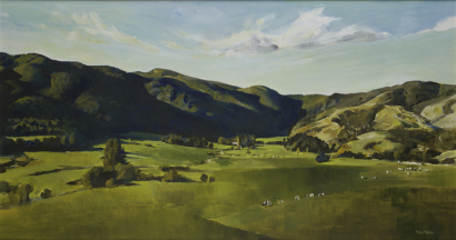 PETER MCINTYRE End of the Southern Crossing Tararua Ranges at Kaitoke